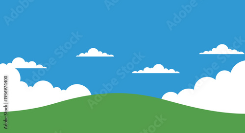 Green Hills and White Clouds.