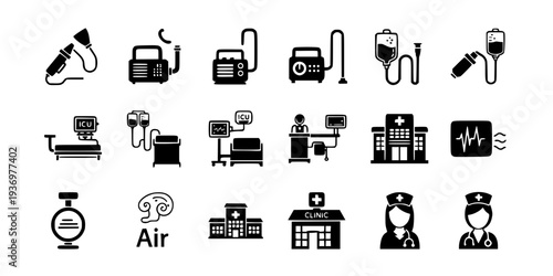 Medical Suction Machine Aspirator Icon