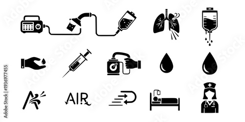 Medical Suction Machine Aspirator Icon