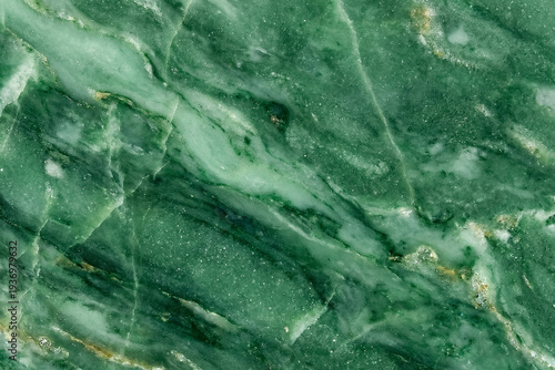 Emerald Green Marble Texture Background. Natural Stone Surface 