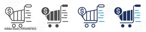 purchases multi purpose icon set
