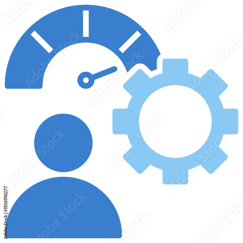 Performance Dual Tone Glyph Icon