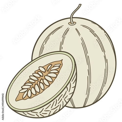 Of a custard apple cut open with seeds sweetsop annona