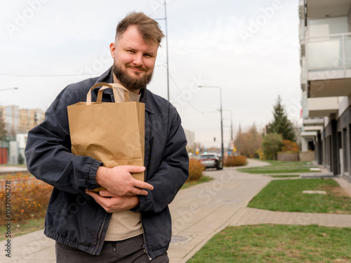 Картината върху платно Grocery Shopping Moment