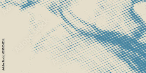 retro sky pattern on old paper background. raster vintage clouds