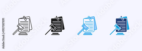 Compliance Icon Set Multistyle Various Collection Element For Design