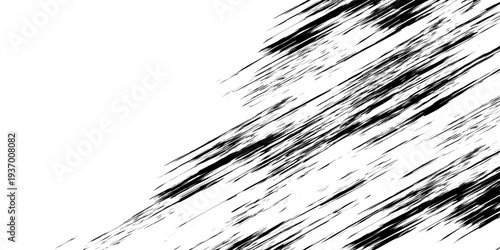 Grunge tire tracks, wheel braking marks. Truck, car or motorcycle tread pattern silhouettes. Auto race, motorsport, speed racing design element. Vector illustration