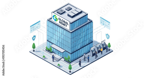 Global Remit Building with People Using ATMs and Digital Transactions