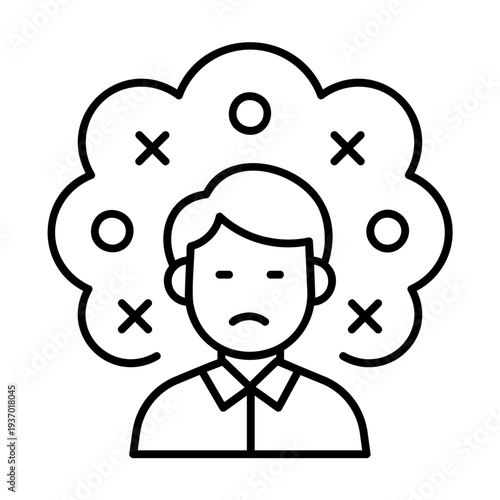 Social anxiety bubble.