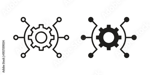 Useful functions icon vector illustrations. vector glyph flat icons