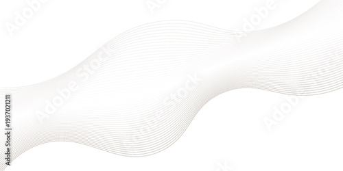 Abstract background wave lines flowing smooth curve shape mesh technology futuristic concept