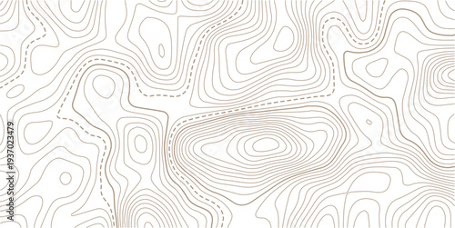 Topographic map patterns, topography line map. Vintage outdoors style.topography white background and black line wireframe isoline location diagram world map texture design.