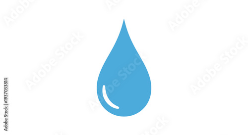 Vector water drop icon