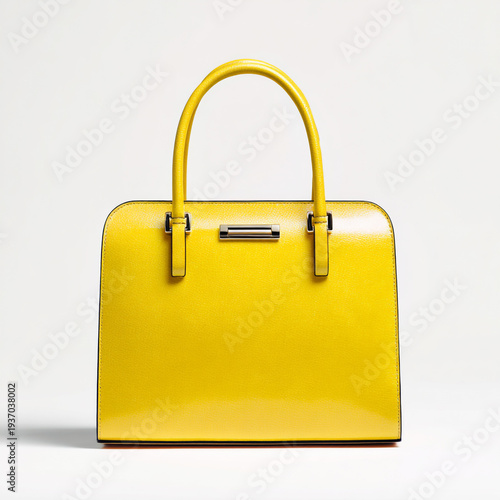 A collection of photorealistic leather tote bags, isolated on a white background with clean studio lighting.