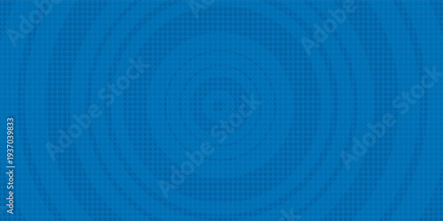 Blue comic book background vintage pop art superhero background for comics, comic background with dot pattern halftone abstract vector flash and circle texture