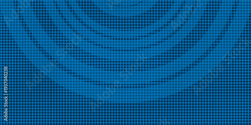 Blue comic book background vintage pop art superhero background for comics, comic background with dot pattern halftone abstract vector flash and circle texture