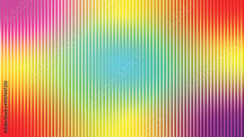 Abstract bright neon vertical stripes for teck background