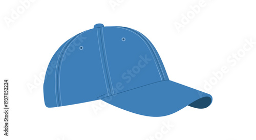 Blue Baseball Cap, Casual Headwear, Sports Accessory, Summer Fashion, Outdoor Gear