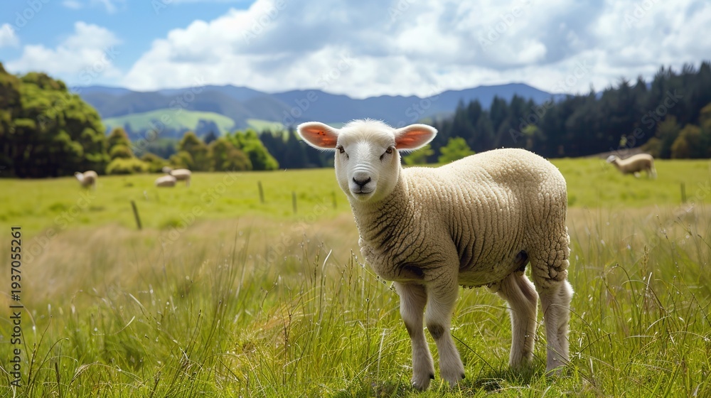 Obraz premium Discover the Premium Taste of New Zealand Lamb – High‑Quality Pasture‑Raised Lamb with Tender Texture and Mild Flavor