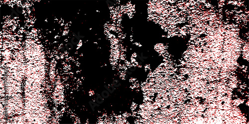 Red color paint cracks background, Weathered rustic surface, Dry leak paint backdrop. Abstract textured background with glowing white outlines and dark purple. Brown and dark gray rough grainy stone a