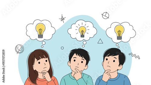 Cute cartoon ghost wearing a pointed purple witch hat with an orange band flies through the air with an expression of surprise.