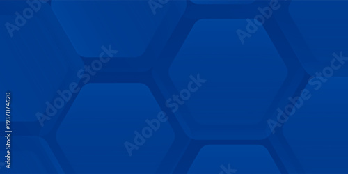 Simple blue background with glowing geometric lines. Blue gradient abstract