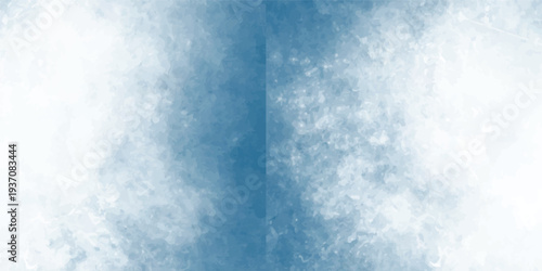 An abstract blue background featuring water drops on a window creates a serene and refreshing water texture