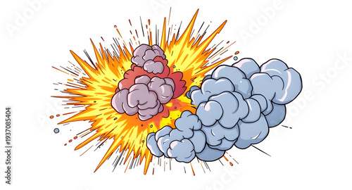 explosion, fire, blast, boom, burst, flames, flare, blaze, inferno, spark, ignition, combustion, detonation, heat, burn, smoke, flash, energy, shockwave, flareburst, blastwave, destruction, dramatic, 