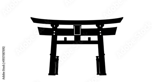 torii, gate, silhouette, japan, shrine, shinto, temple, entrance, sacred, symbol, asian, culture, tradition, religion, spiritual, monument, architecture, structure, landmark, heritage, historic, ancie