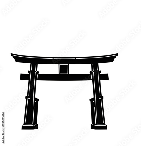 torii, gate, silhouette, japan, shrine, shinto, temple, entrance, sacred, symbol, asian, culture, tradition, religion, spiritual, monument, architecture, structure, landmark, heritage, historic, ancie