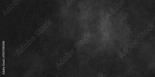 Abstract black gray wall textured background. Empty gray rusty stone or metal surface texture. Dark smoke texture. Black and white grunge wall. Light fog backgrounds. Cloud sky night. Slate surface.