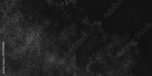 Abstract black gray wall textured background. Empty gray rusty stone or metal surface texture. Dark smoke texture. Black and white grunge wall. Light fog backgrounds. Cloud sky night. Slate surface.