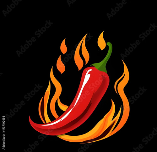chili, pepper, hot, spicy, fire, flame, heat, burning, red, vegetable, food, cooking, ingredient, spice, capsicum, jalapeno, habanero, cayenne, paprika, flavor, taste, kitchen, meal, cuisine, restaura