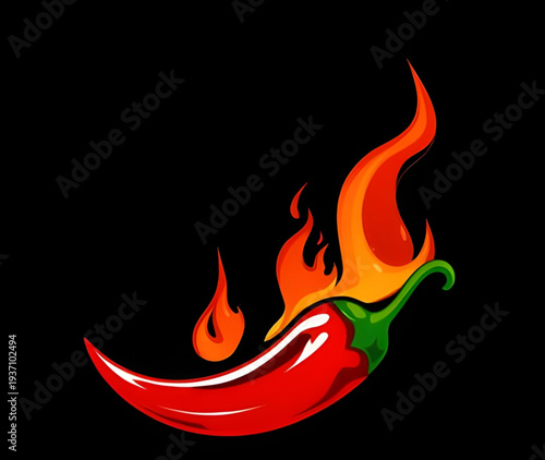 chili, pepper, hot, spicy, fire, flame, heat, burning, red, vegetable, food, cooking, ingredient, spice, capsicum, jalapeno, habanero, cayenne, paprika, flavor, taste, kitchen, meal, cuisine, restaura