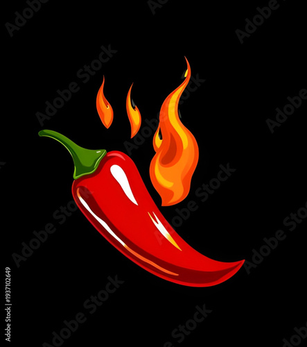 chili, pepper, hot, spicy, fire, flame, heat, burning, red, vegetable, food, cooking, ingredient, spice, capsicum, jalapeno, habanero, cayenne, paprika, flavor, taste, kitchen, meal, cuisine, restaura