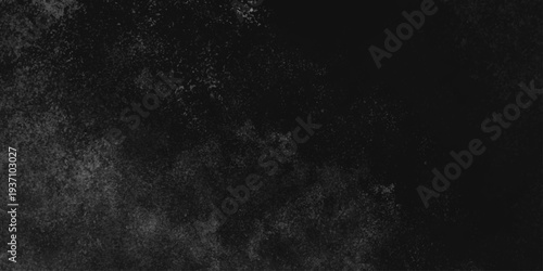 Abstract black gray wall textured background. Empty gray rusty stone or metal surface texture. Dark smoke texture. Black and white grunge wall. Light fog backgrounds. Cloud sky night. Slate surface.