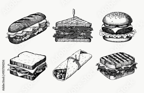 Delicious sandwiches and burgers for any meal