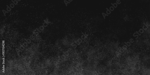 Abstract black gray wall textured background. Empty gray rusty stone or metal surface texture. Dark smoke texture. Black and white grunge wall. Light fog backgrounds. Cloud sky night. Slate surface.