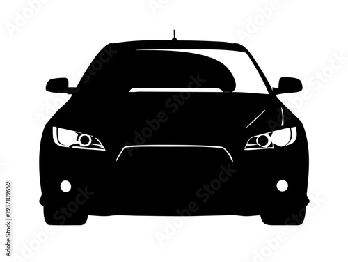 High-Performance Japanese Sport Coupe Vector Illustration JDM Style Street Racer