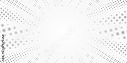 Abstract comic book flash explosion radial lines on transparent background. Vector illustration superhero design