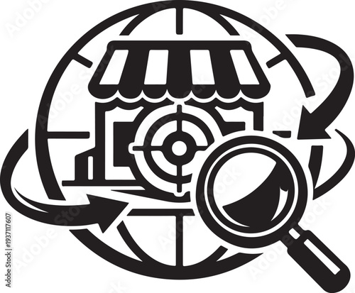 Flat travel icon and car service vector symbol featuring a black automobile silhouette for transport business logo design and web navigation sign