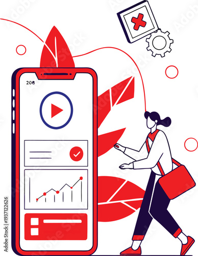 Ace of spades playing casino gambling game illustration