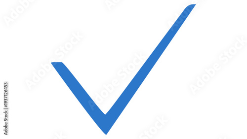 Blue check mark