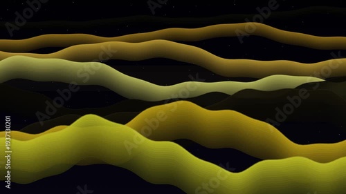 Video, Aurora Borealis Flow background with Gold Circuit colors, 4K, 30fps, wallpaper, ad background, motion, 