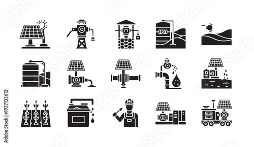 Solar powered irrigation systems for sustainable farming and agriculture