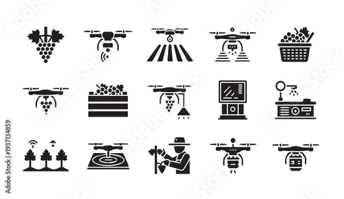 Drone technology for modern agriculture and precision farming solutions