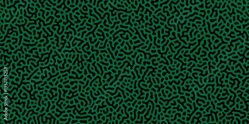 Abstract truing organic wallpaper Turing reaction diffusion monochrome seamless pattern .Monochrome Turing reaction background .Natural seamless line pattern. Linear design with biological shapes