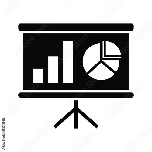 Presentation Board Data Charts Commercial