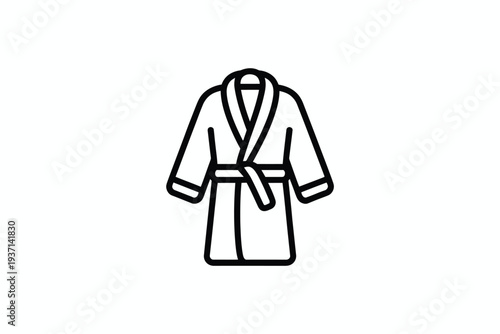 Vector robe icon