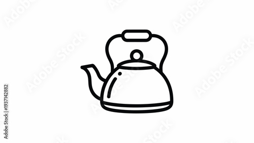 Vector kettle icon